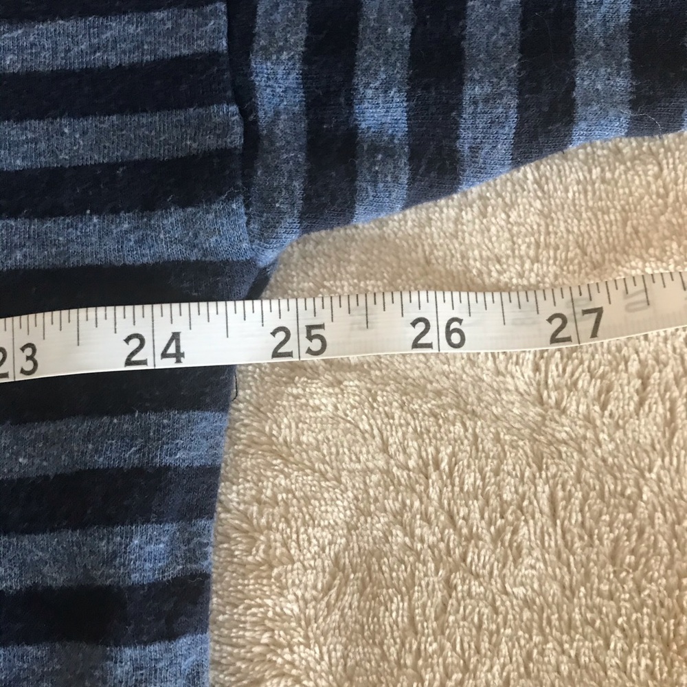 Chaps Hooded Striped Sweater - Size XL - Picture 7 of 10